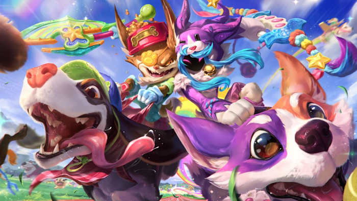 League of Legends cats and dog skin